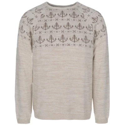 Bidges&Sons Unisex-Strickpullover White Lies