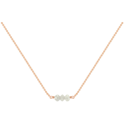 Eppi Goldener Choker mit Diamanten-Perlen Xanadie