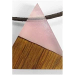 KOKOworld Halskette Wood Triangle Light Pink
