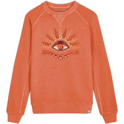 KOMODO Damen vegan Pullover Komodo's Eye Orange