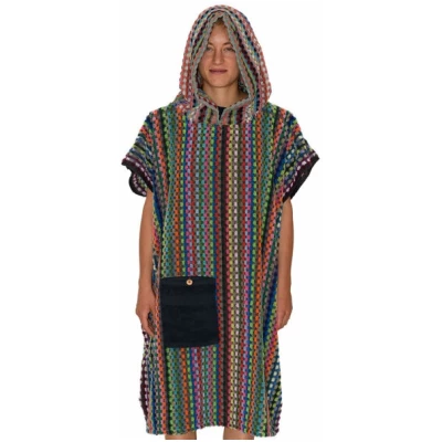 Lou-i Surf Poncho bunt Made in Germany Badeponcho
