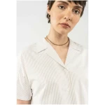MELAWEAR Bluse mit Bowling-Kragen GANDARI - Fairtrade Cotton & GOTS zertifiziert