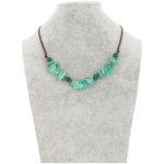 MoreThanHip-Joyas Verstellbare Halskette aus Tagua und Acai - Alicia