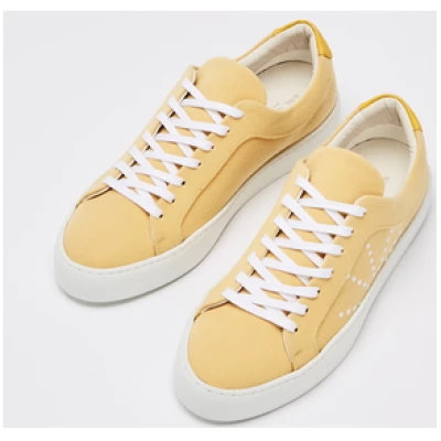 NINE TO FIVE #gràcia - minimalistischer Allround-Sneaker aus recyceltem Canvas