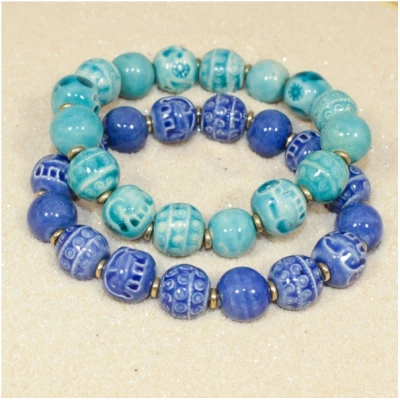 Schönes aus Indochina Armband Keramik KINGDOM