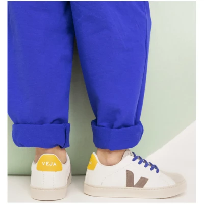 Veja Kinder Sneaker Chromefree Leather - Esplar Laces