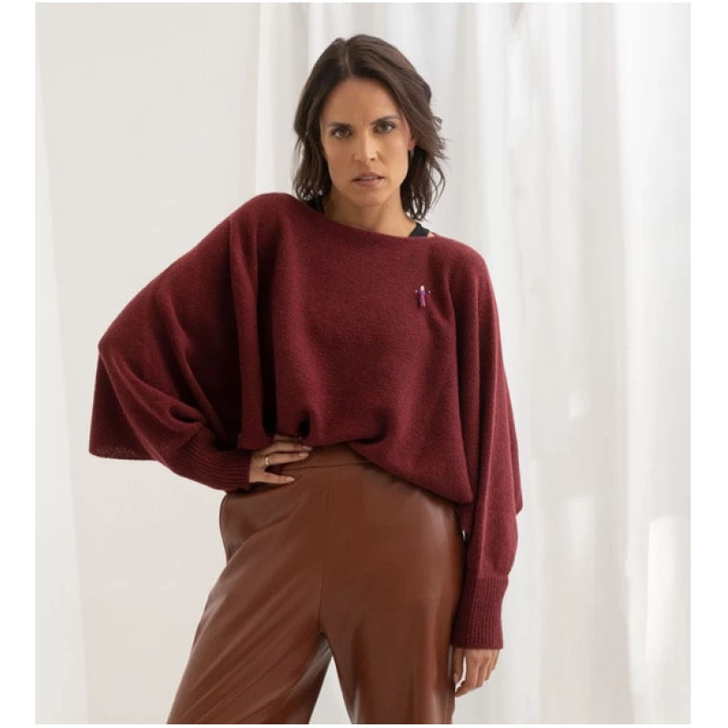 meinfrollein Two-in-one Pullover-Poncho ANNA