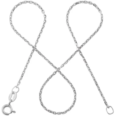 modabilé Ankerkette Rund 1,3mm 925 Sterling Silber Halskette ohne Anhänger
