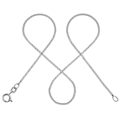 modabilé Venezianerkette 925 Sterling Silber (1,2mm) Halskette ohne Anhänger
