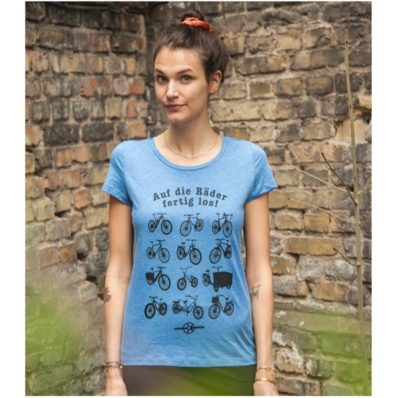 päfjes - Auf die Räder fertig los! - Fair Wear Frauen T-Shirt