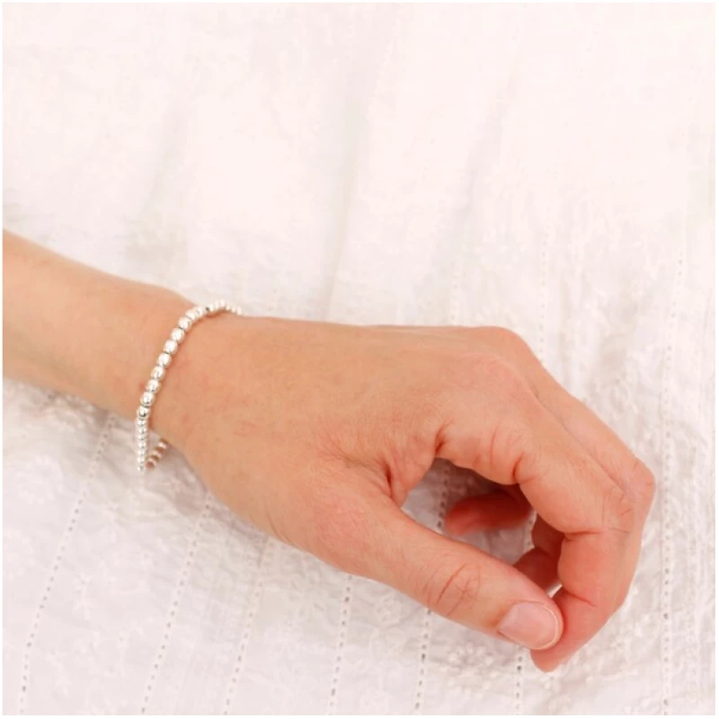 pakilia Silber Armband Erbschen Fair-Trade und handmade