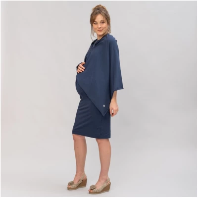 stillfashion Poncho TENCEL & Bio-Baumwolle