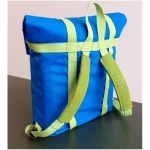 superranzen Rucksack Daypack Air Vegan Ocean Blue & Seaweed Green