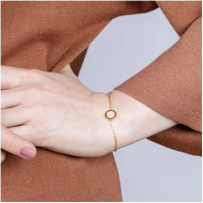 ALEXASCHA Filigranes Armband gold | AVA