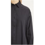 KnowledgeCotton Apparel Hemdbluse - LILY Classic Volume Sleeve Shirt - aus Bio Baumwolle