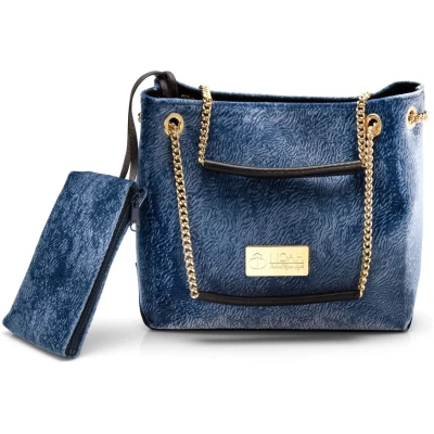 Handtasche Portofino, Farbe: Blau