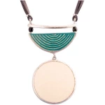Mambu Design Upcycling Halskette - Ocean - Straußeneischmuck