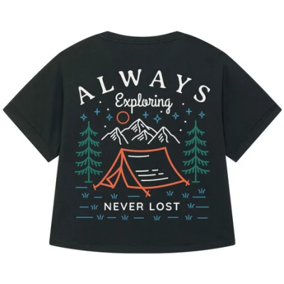 watapparel Always exploring never lost | Oversize T-Shirt Frauen