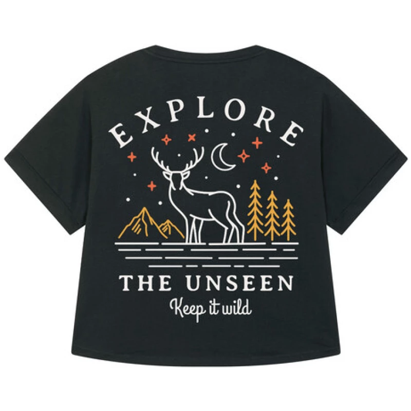 watapparel Explore the unseen, keep wild | Oversize T-Shirt Frauen