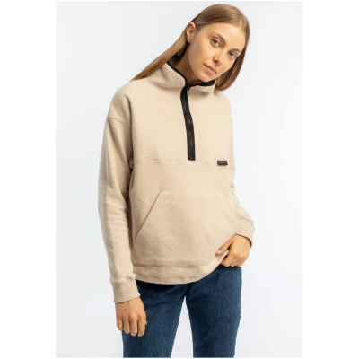 Sweatshirt Half Zip Cropped