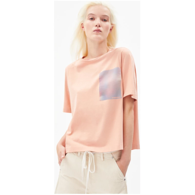 ARMEDANGELS LAYAA ATMOSPHERIC - Damen T-Shirt aus Bio-Baumwolle
