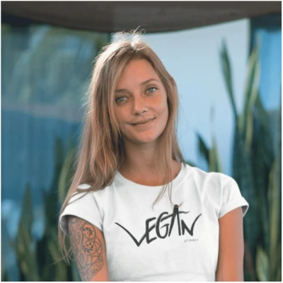 BVeganly Unisex T-Shirt Vegan aus 100 % Bio-Baumwolle