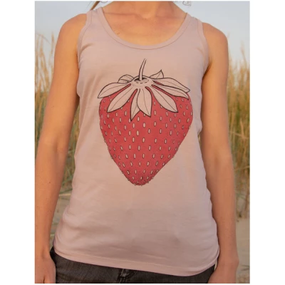 Cmig Damen Tank-Top Erdbeere in rose dust