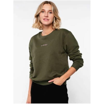 Erdbär Damen Sweat-Shirt Wildlife Matters Bio-Baumwolle