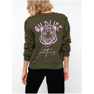 Erdbär Damen Sweat-Shirt Wildlife Matters Bio-Baumwolle