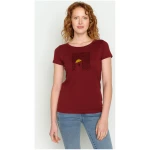 GREENBOMB Animal Bumblebee Rain Loves - T-Shirt für Damen
