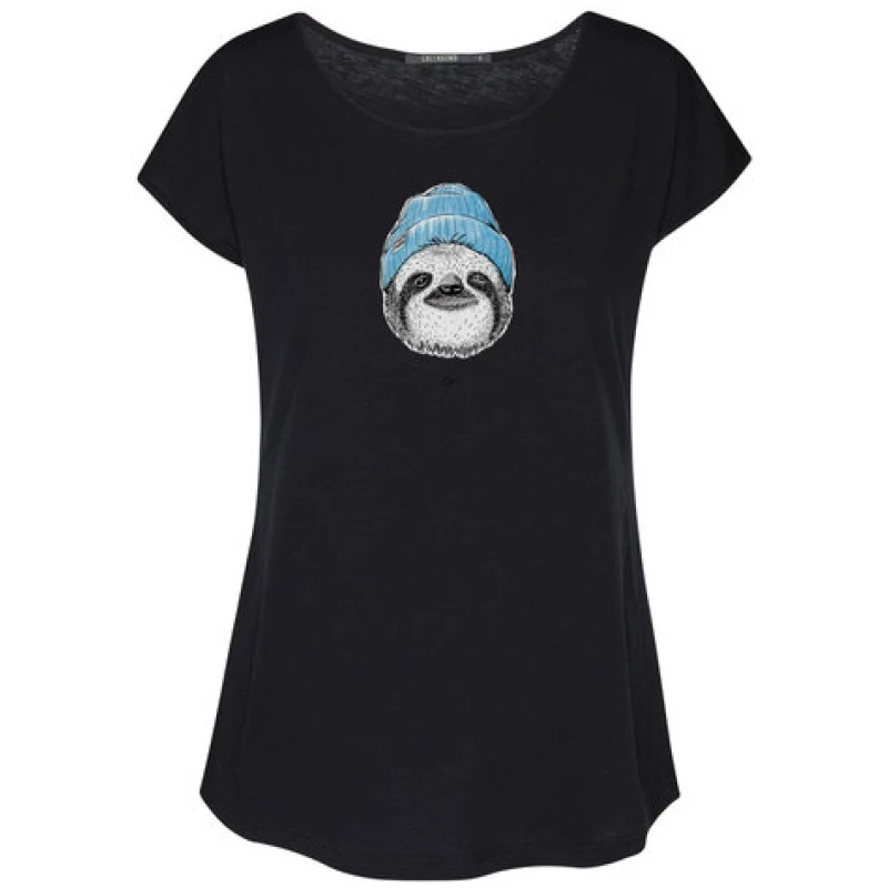 GREENBOMB Animal Sloth Moin Cool - T-Shirt für Damen