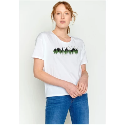 GREENBOMB Nature Birds Fly Feel - T-Shirt für Damen