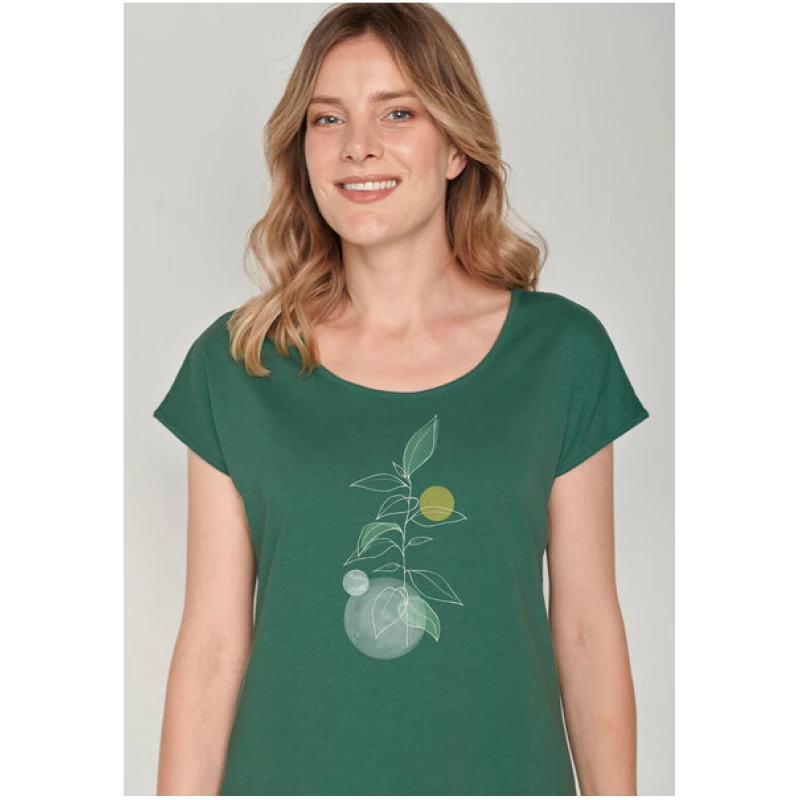 GREENBOMB Plants Bubbles Cool - T-Shirt für Damen