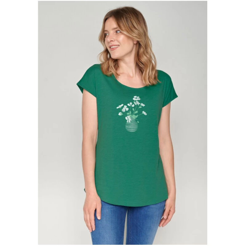 GREENBOMB Plants Flower Pot Cool - T-Shirt für Damen