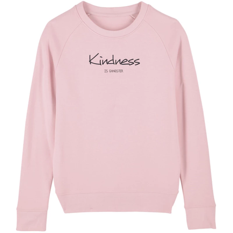 Human Family Bio Damen Sweatshirt - Feel Kindness - in 4 Farben