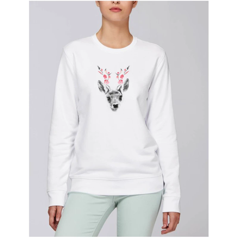 Human Family Bio Damen oversize Rundhals-Sweatshirt "Fawn"