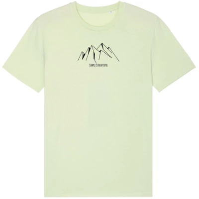 Human Family Bio Unisex Rundhals T-Shirt "Create - Simplicity"