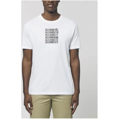 Human Family Bio Unisex Rundhals T-Shirt "Swing - Solidarity" in 5 Farben