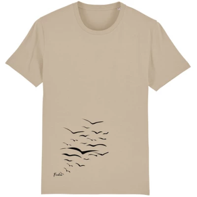 Human Family Bio Unisex T-Shirt "Create - Free Birds" in verschiedenen Farben
