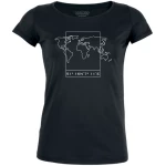 Human Family T-Shirt - Damen - Amorous "Worldmap"