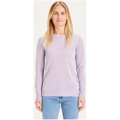 KnowledgeCotton Apparel Basic Pullover MYRTHE aus Tencel