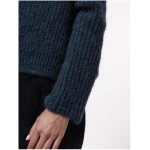 Lanius - Pullover mit V-Ausschnitt aus Alpaka-Wolle