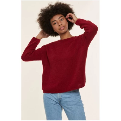 Les Racines Du Ciel Alpaka Pullover - Aurore Wide Sweater