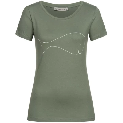 NATIVE SOULS T-Shirt Damen - Whale