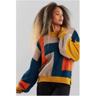 Pullover Rutbo Multi Color