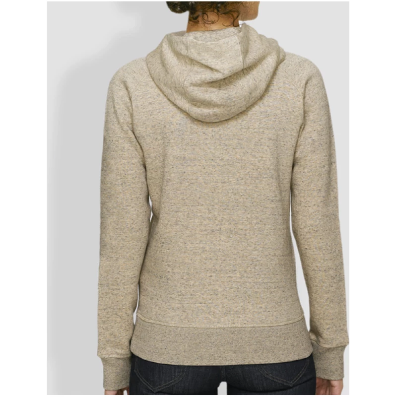 little kiwi Damen Hoodie, "Geäst", Sandfarbe