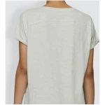 little kiwi Damen T-Shirt, "Wiese", Weiss - Opaline/White