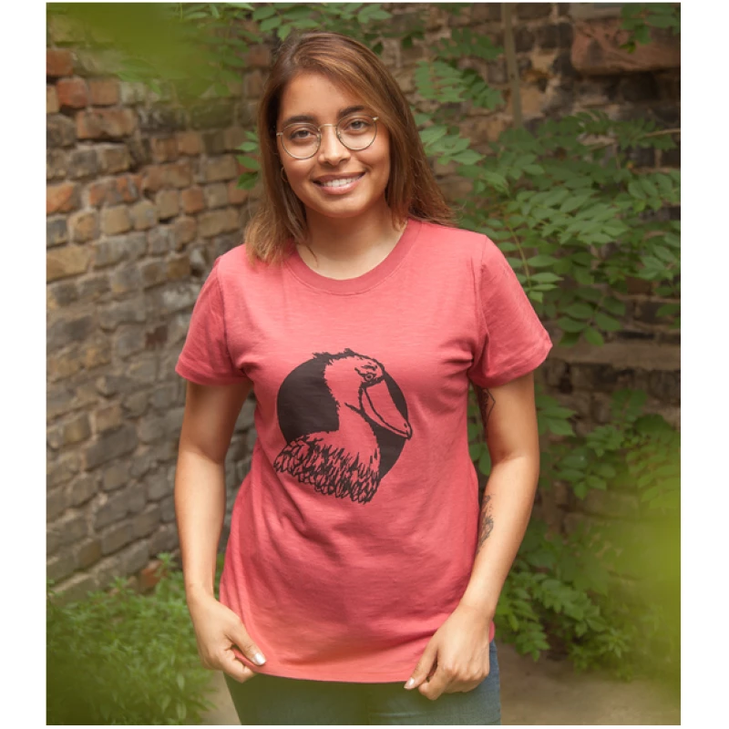 päfjes Sally Schuhschnabel - Frauen T-Shirt - Fair gehandelt aus Baumwolle Bio