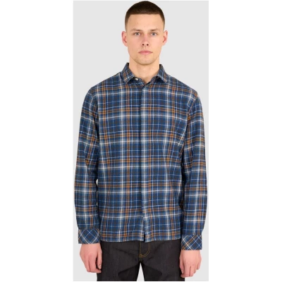 Big Checked Flannel Relaxed Fit Shirt
