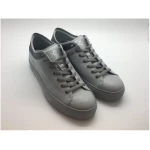 Sneaker aus Leder "nat-2 Sleek Low all grey" in grau